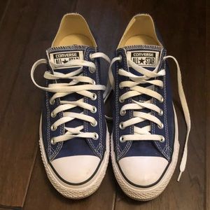 Blue Converse